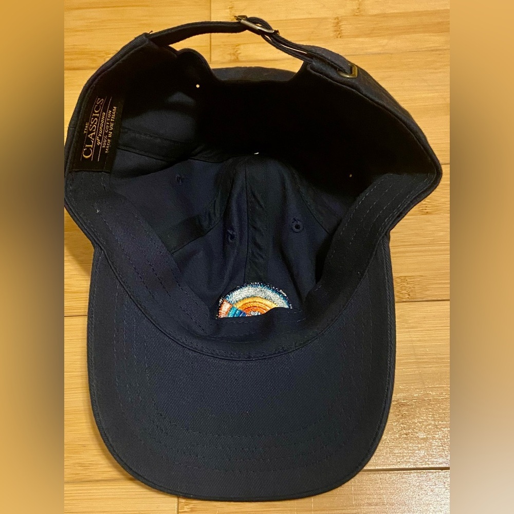 Retro Abstract Rainbow Dad Hat - Picture 4 of 5